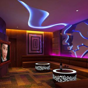 led strip wall ambient lighting
